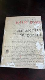 Manuscript de Guerre - Julien Gracq, Ophalen of Verzenden, Gelezen, Europa overig
