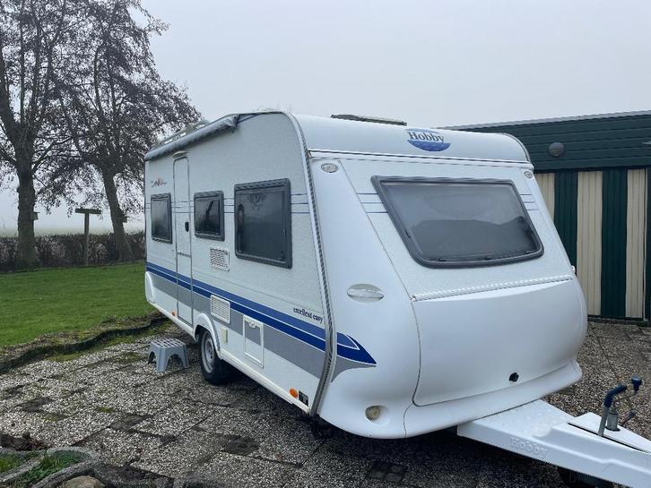 Caravan Hobby 450  Excellent Easy 2004, Caravans en Kamperen, Caravans, Particulier, tot en met 4, 750 - 1000 kg, Rondzit, Hobby