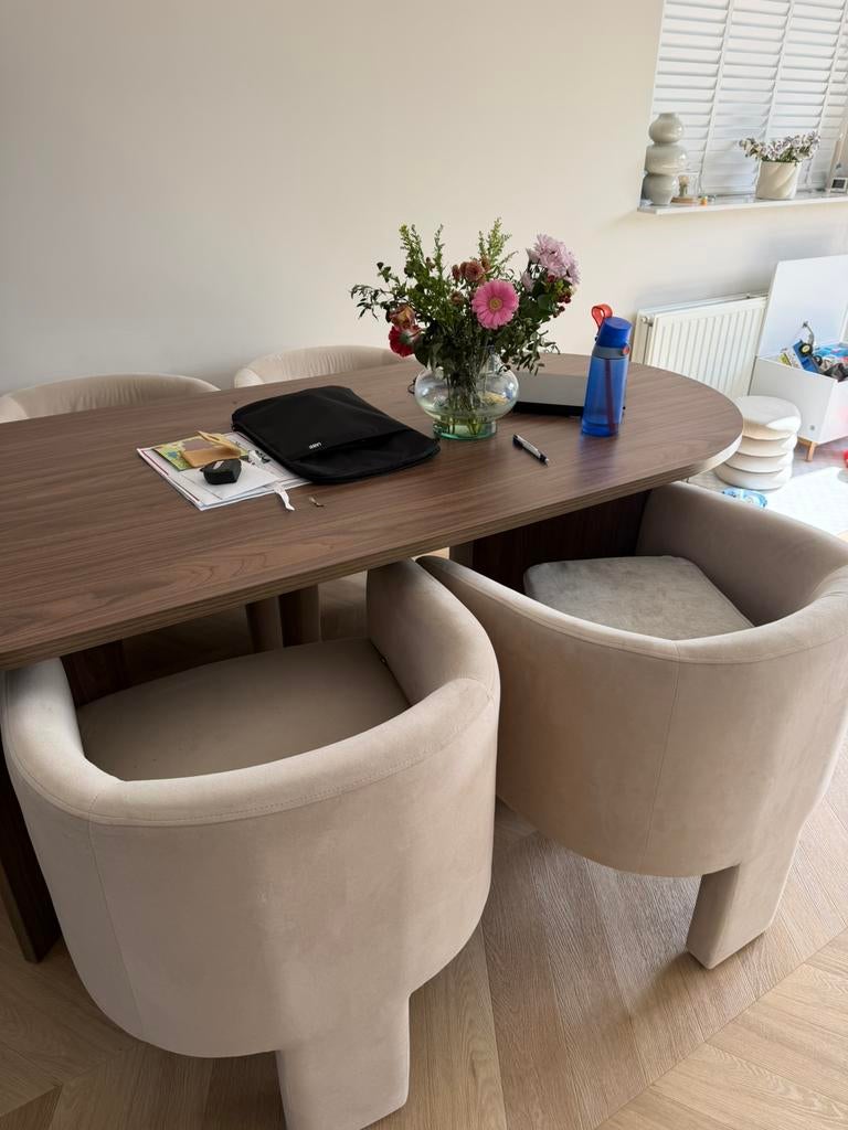 Eetstoelen, Huis en Inrichting, Stoelen, Ophalen of Verzenden, Vier