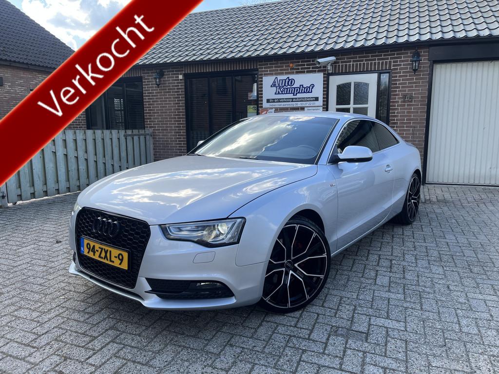 Audi A5 Coupé 1.8 TFSI Pro Line Navigatie 20"Xenon LED, Voorwielaandrijving, Euro 5, Stof, Gebruikt