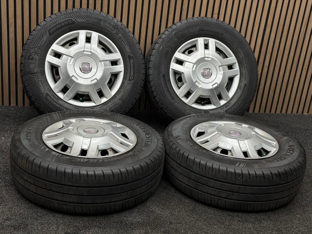 Originele 15 inch Fiat Ducato Camper 5x118 ET68 215/70/15, Ophalen, 215 mm, 15 inch, .