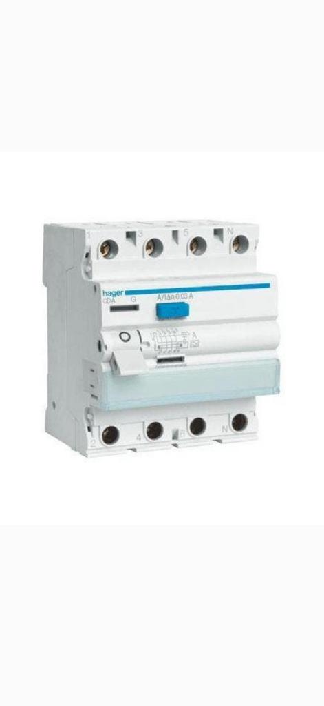 Aardlek hager.  CDA440G, Ophalen of Verzenden, Zo goed als nieuw, Schakelaar