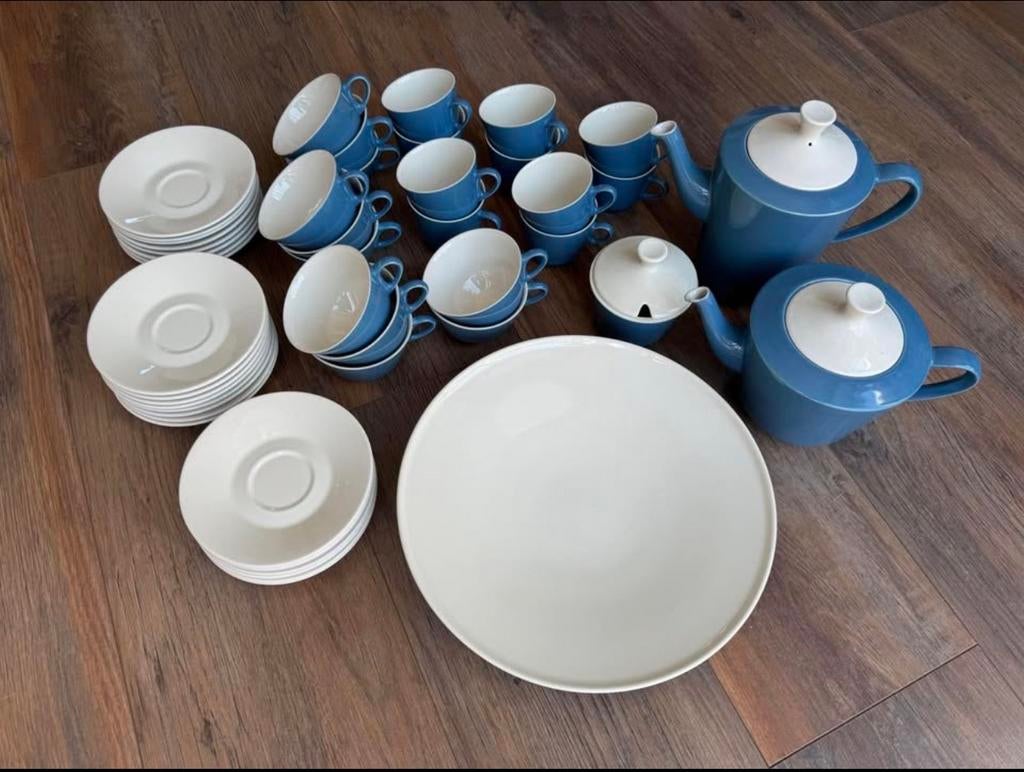 Design Jubilant  Fris Edam 6-delig koffie- en theeservies, Ophalen, Gebruikt, Keramiek, Overige stijlen