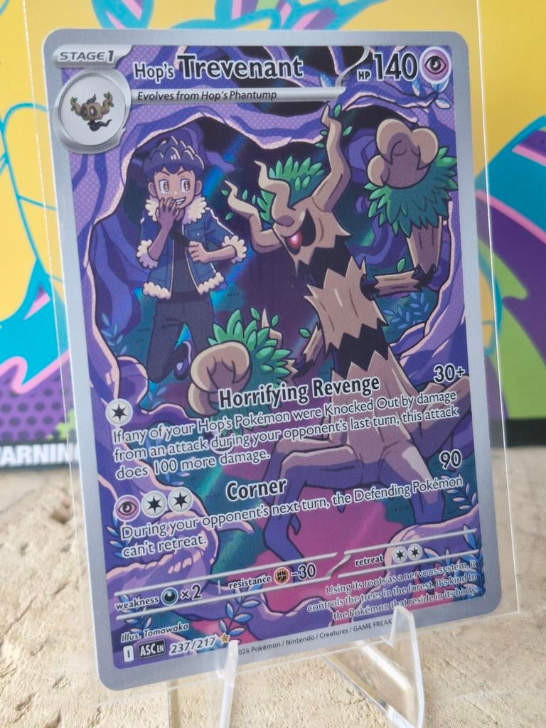 Hop's Trevenant ASC 237/217, Ophalen of Verzenden, Nieuw, Losse kaart, Foil