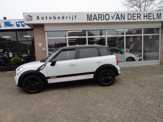 Mini Mini Countryman 1.6 One Chili Navigatie/Panodak, Gebruikt, Leder en Stof, Wit, Bedrijf