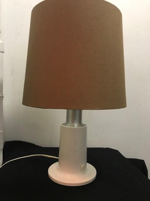 Retro/design tafellamp jaren '60 Merk: ERCO, Ophalen of Verzenden, Gebruikt, Metaal, Minder dan 50 cm