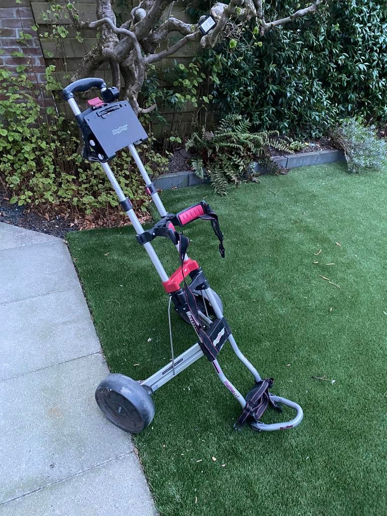 Golf trolley BAGBOY, Sport en Fitness, Golf, Ophalen, Zo goed als nieuw, Golfkar