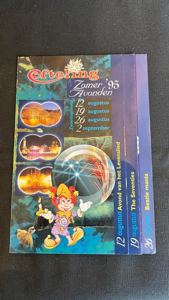 Efteling Zomeravonden 1995, Ophalen of Verzenden, Gebruikt, Overige typen