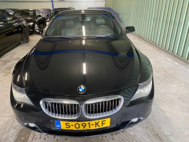 BMW 6-Serie 3.0 CI 630 Coupe AUT 2006 Zwart incl btw, Auto's, BMW, Automaat, Achterwielaandrijving, 4 stoelen, Euro 4