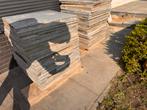 50m2 Hardsteen Terrastegels - Gebruikt GERESERVEERD, Gebruikt, Hardsteen, Ophalen of Verzenden, 10 m² of meer