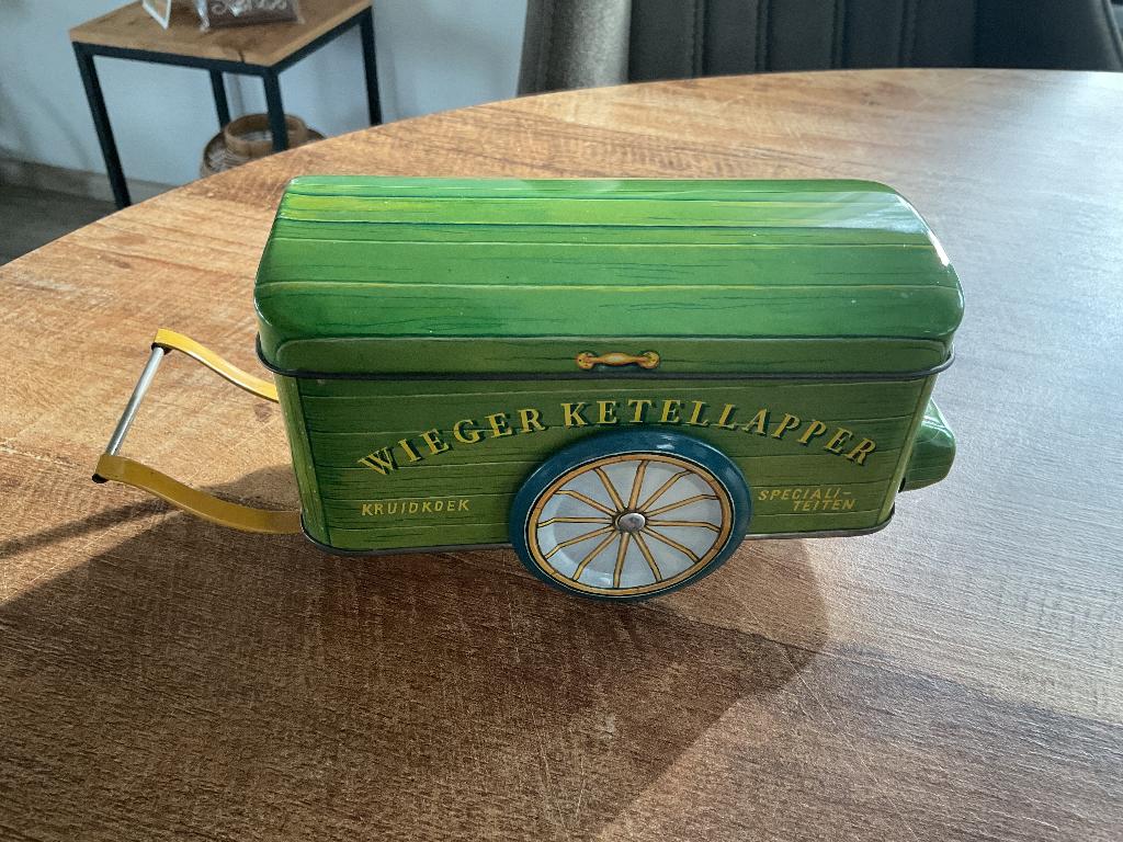 Wieger ketellapper blikken handkar, Ophalen of Verzenden, Zo goed als nieuw, Overige