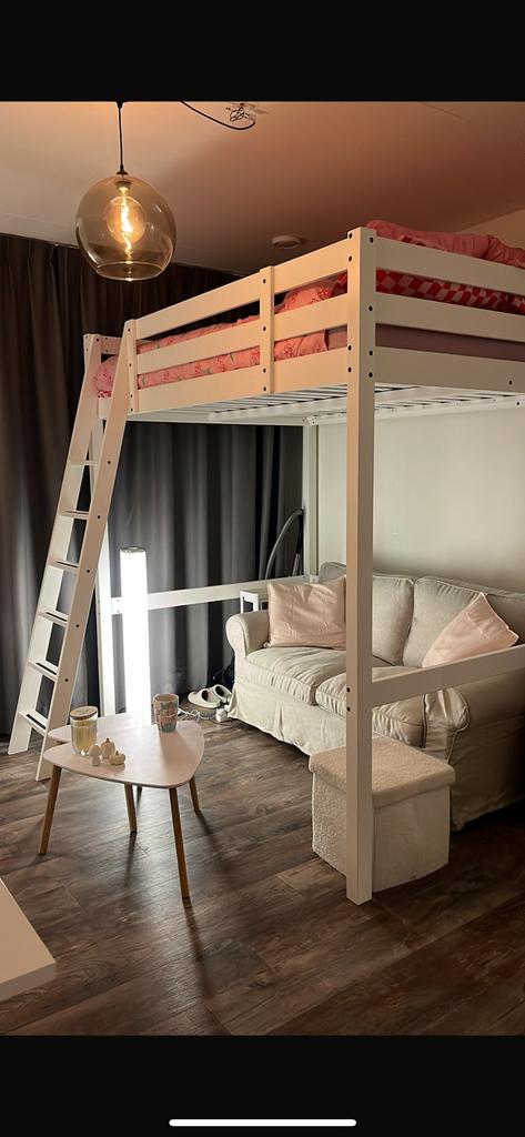 Ikea hoogslaper, Ophalen, Hoogslaper, Tweepersoons, 140 cm