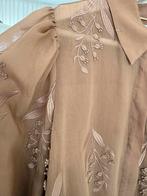 NUKUS Blouse Jolie Embroidery. Nieuwstaat!, Ophalen of Verzenden, Zo goed als nieuw, Maat 42/44 (L), Bruin