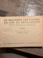 Psalmboek J. Worp - De Melodieën der Psalmen en Lof- en Bede, Ophalen of Verzenden, Gelezen, Genre of Stijl