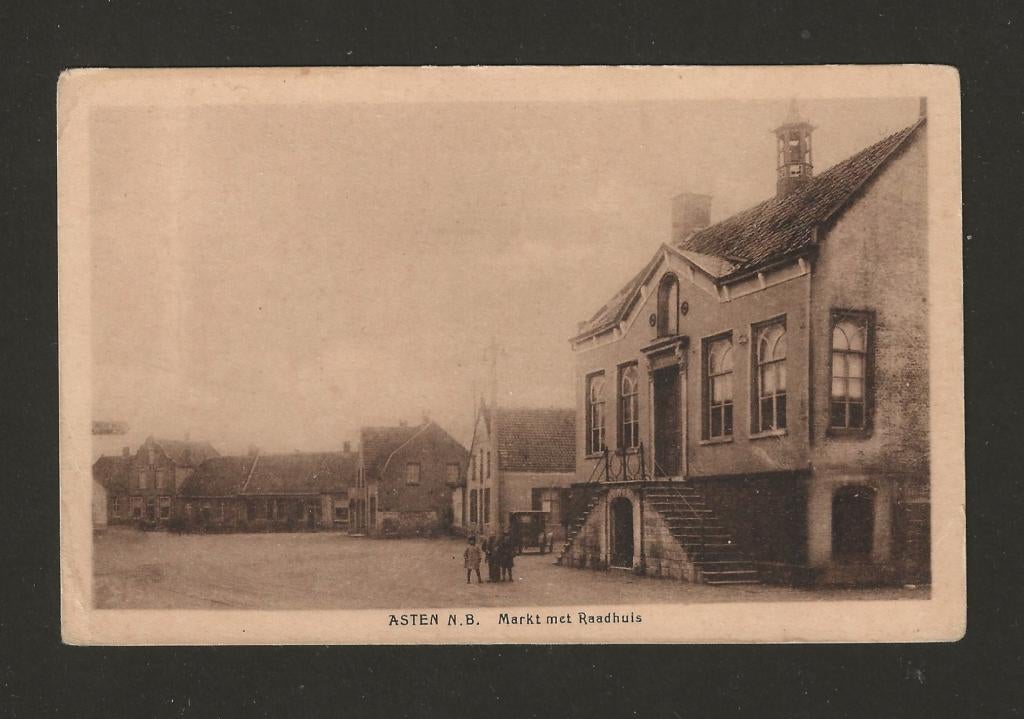 Noord Brabant: Asten, Verzamelen, Ansichtkaarten | Nederland, Ophalen of Verzenden, Voor 1920, Ongelopen, Noord-Brabant
