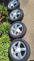 Brock 16 inch velgen met goede Uniroyal/Goodride banden, Ophalen, Gebruikt, 16 inch, Banden en Velgen