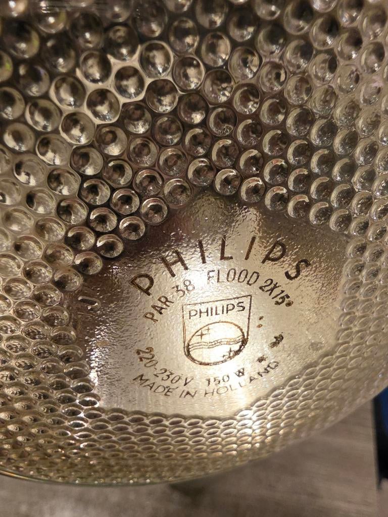 Philips PAR38 Flood Lampen 80W en 150W - Made in Holland, Ophalen of Verzenden, Gebruikt