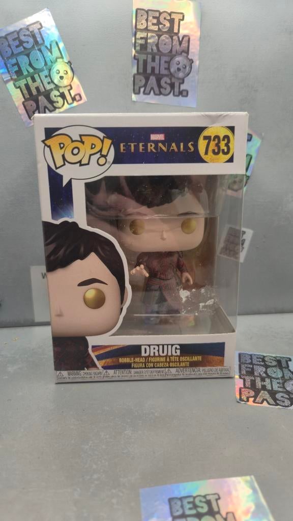 Funko Pop! Marvel Eternals Druig #733 Bobble-Head, Ophalen of Verzenden, Nieuw