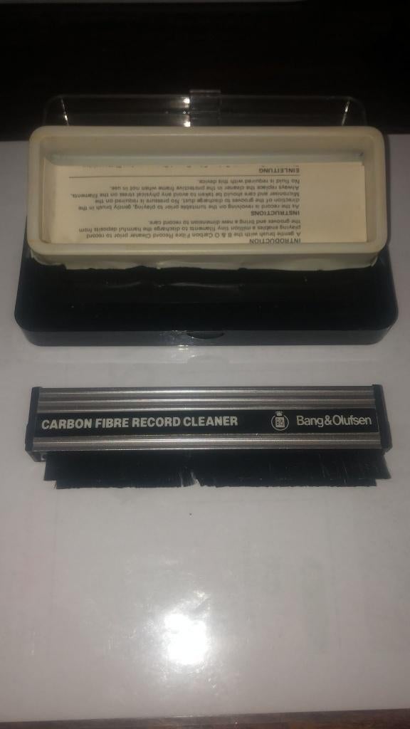 vintage Bang & Olufsen koolstofvezel platenborstel, Ophalen of Verzenden, Gebruikt, Overige merken