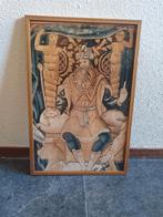 Ingelijste foto (1982) van tapijtfragment – Jean Denis Fluiy, Antiek en Kunst, Ophalen of Verzenden