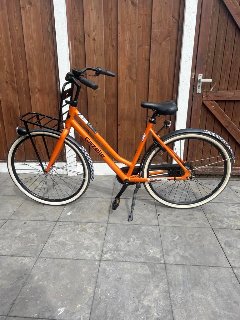 Gazelle Damesfiets F1 Heineken Dutch Grand Prix 2024, Ophalen, Velgrem, Versnellingen, Zo goed als nieuw