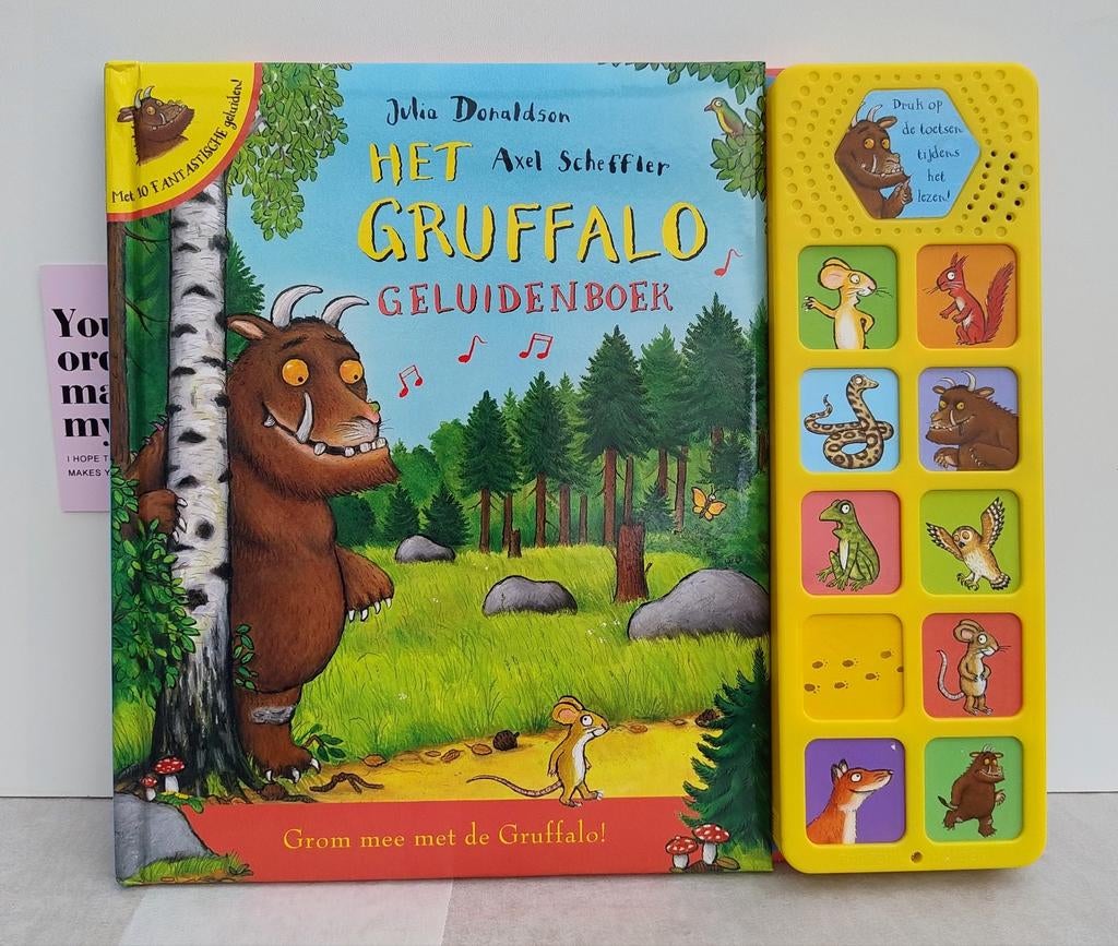 Het Gruffalo Geluidenboek, Ophalen of Verzenden, Zo goed als nieuw, Fictie algemeen