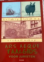 E. Tiggeler - Ars Aequi Taalgids voor juristen, Boeken, Sociale wetenschap, Ophalen of Verzenden, Zo goed als nieuw, E. Tiggeler