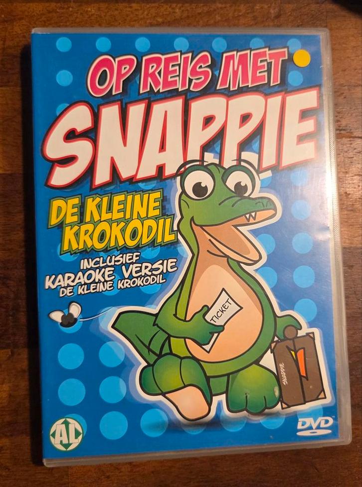 Op Reis met Snappie, de kleine krokodil - DVD, Cd's en Dvd's, Dvd's | Kinderen en Jeugd, Zo goed als nieuw, Alle leeftijden, Ophalen of Verzenden