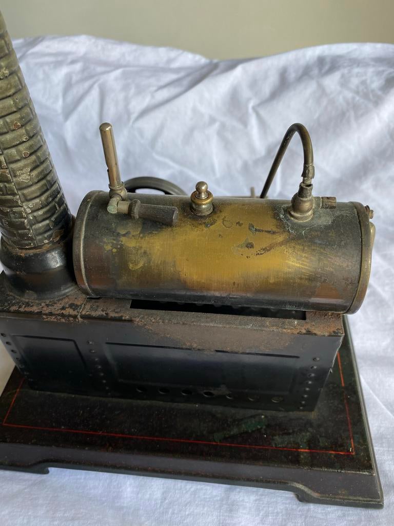 Antieke Stoommachine Model - Decoratief en Historisch, Ophalen of Verzenden