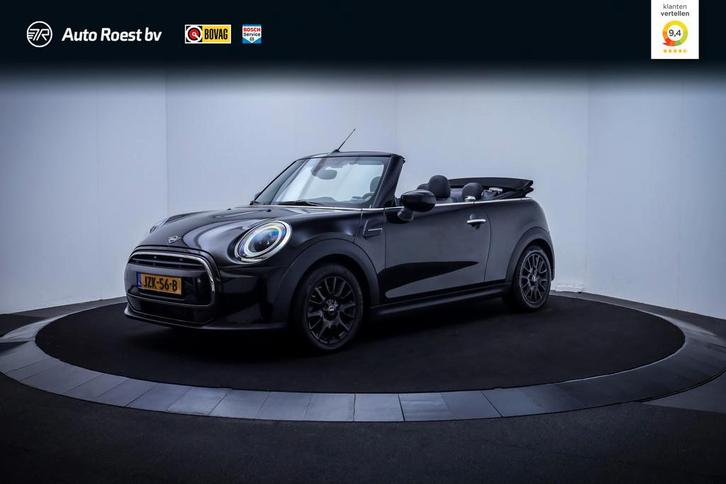 MINI Cabrio 1.5 Aut. Cooper FULL LED | CAMERA | SFEER VERL., Auto's, Mini, Bedrijf, Te koop, Cabrio, ABS, Achteruitrijcamera, Airbags