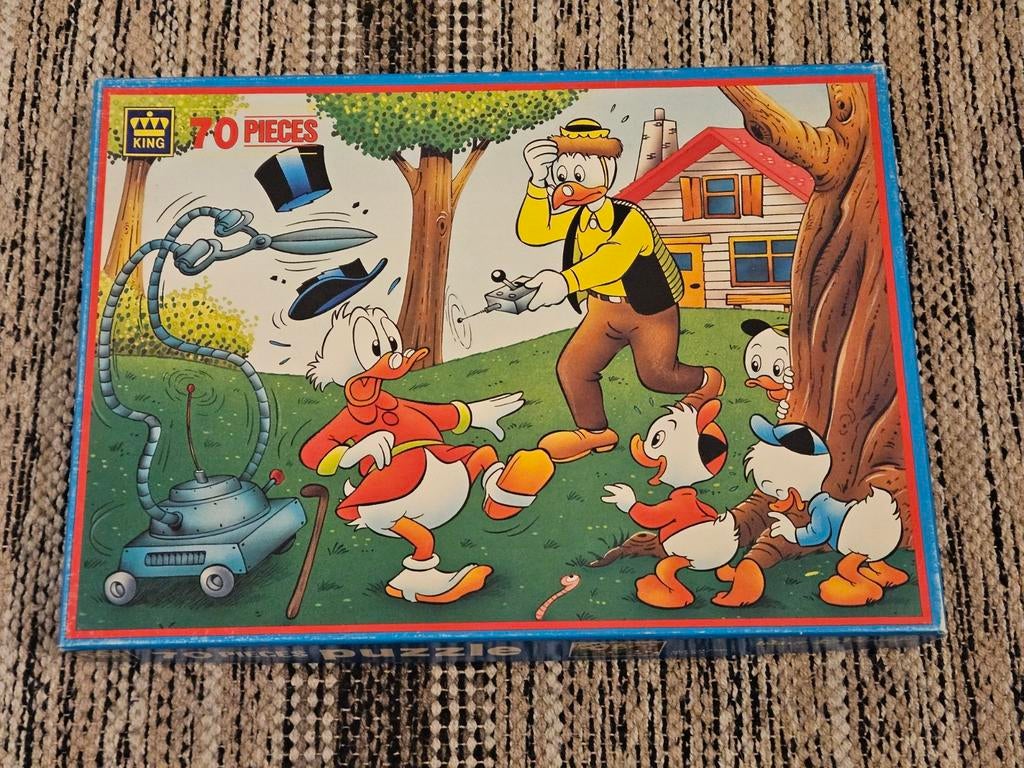 Donald Duck legpuzzel 70 stukjes, Ophalen, Meer dan 50 stukjes, Zo goed als nieuw, 6 jaar of ouder