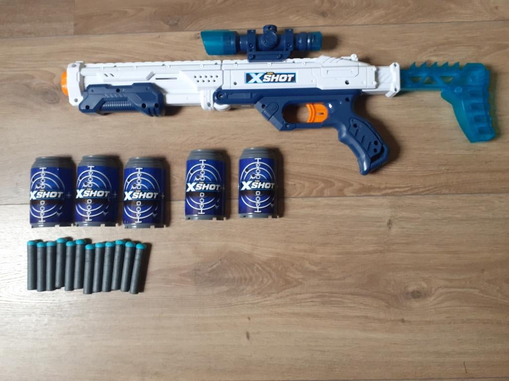 X-shot zuru sniper nerf, Ophalen of Verzenden, Zo goed als nieuw