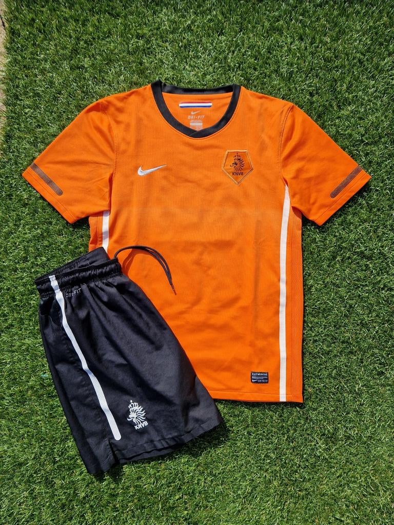 Nederlands elftal KNVB shirt 2010 Oranje voetbal tenue S, Nike, Oranje, Ophalen of Verzenden, Zo goed als nieuw
