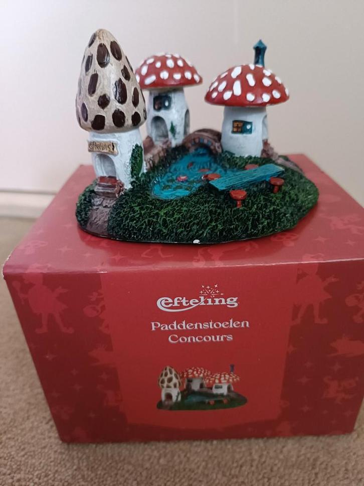 Efteling Paddenstoelen Concours - Uniek Decoratief Item, Verzamelen, Efteling, Nieuw, Beeldje of Poppetje, Ophalen of Verzenden