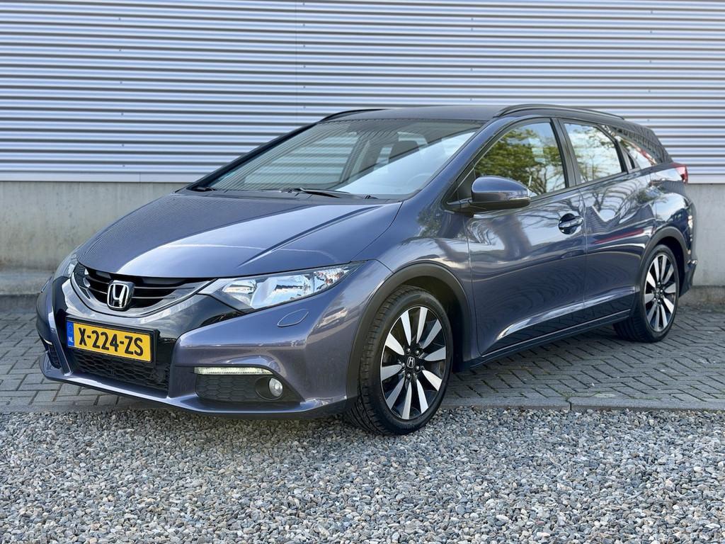 Honda Civic Tourer 1.8 Sport 142pk [ ecc, cruise, 17``lmv, c, Auto's, Honda, Voorwielaandrijving, Euro 5, Gebruikt, 4 cilinders