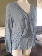 Be Tween grijs blauwe met zijde blouse L 42 44, Be Tween, Verzenden, Maat 42/44 (L), Zo goed als nieuw