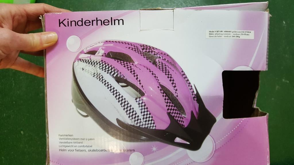 Fiets  / Cross helm, Ophalen of Verzenden, Zo goed als nieuw, Aluminium, 24 inch of meer