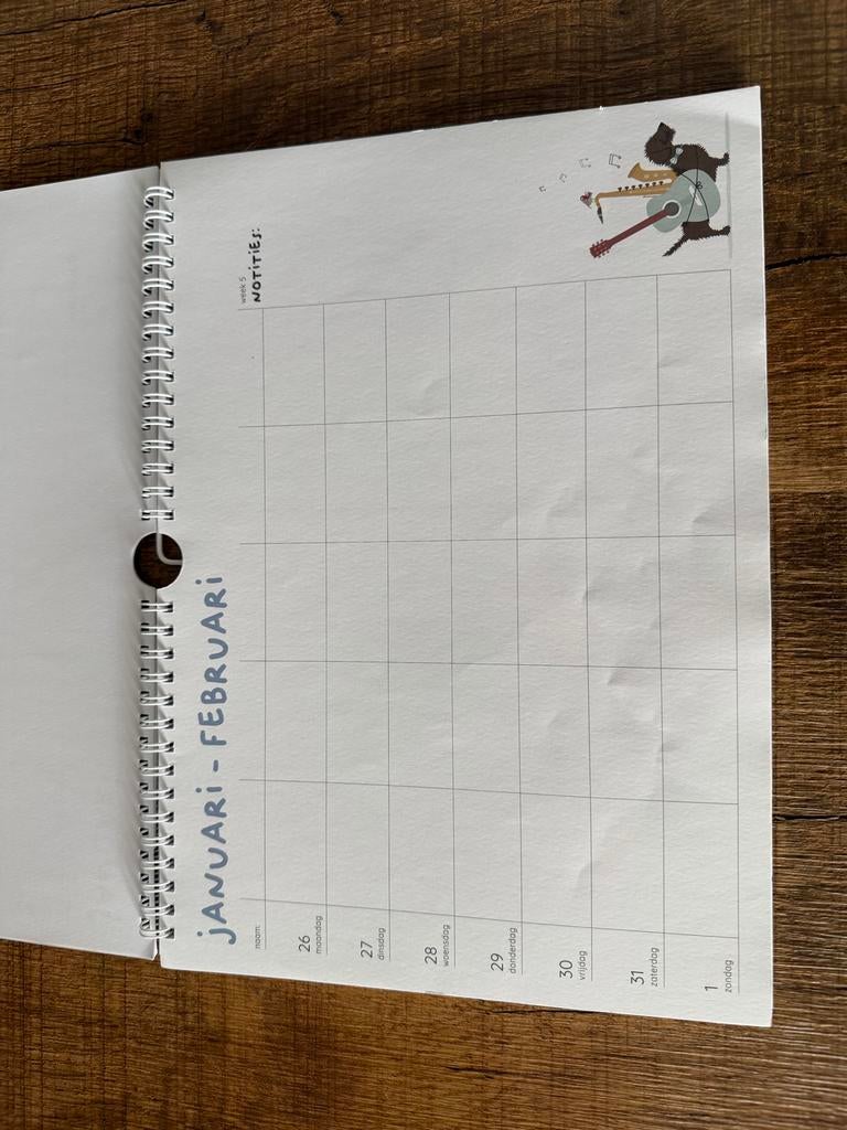 Nieuwe familie weekplanner 2026, Ophalen of Verzenden, Nieuw