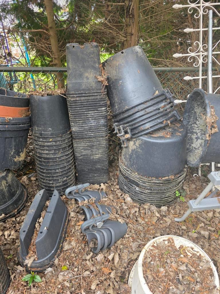 Bloempotten in verschillende maten, Tuin en Terras, Ophalen of Verzenden
