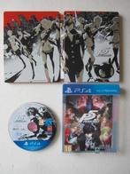 Persona 5 steelbook Playstation 4 PS4, 1 speler, Ophalen of Verzenden, Zo goed als nieuw, Role Playing Game (Rpg)