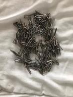 Meerdere gordijnrail haakjes zowel plooi en glasgordijnhaken, Ophalen of Verzenden, Gebruikt, Minder dan 100 cm