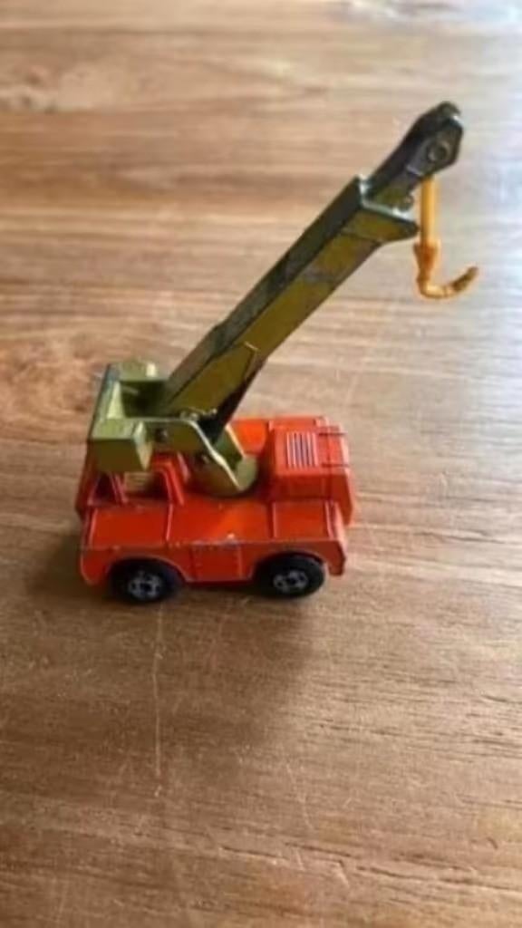 Lesney miniatuur kraantje 1969, Antiek en Kunst, Ophalen of Verzenden