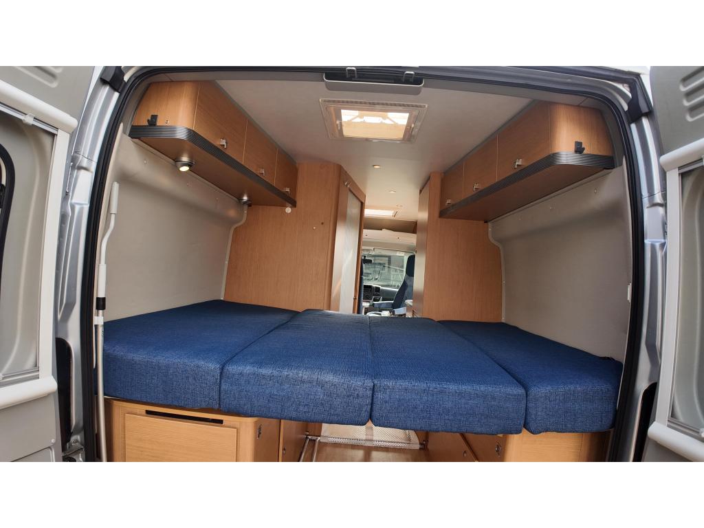 Hymer Eriba buscamper 1e eigenaar 1 jaar BOVAG garantie, Airbags, Chemisch toilet, Buscamper of Camperbus, Fiat