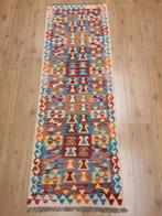 Prachtige handgeweven oosterse kelim loper 202x68, Info@SlatsAntiek.nl, Crème, Vof Slats Antiek, Kelim