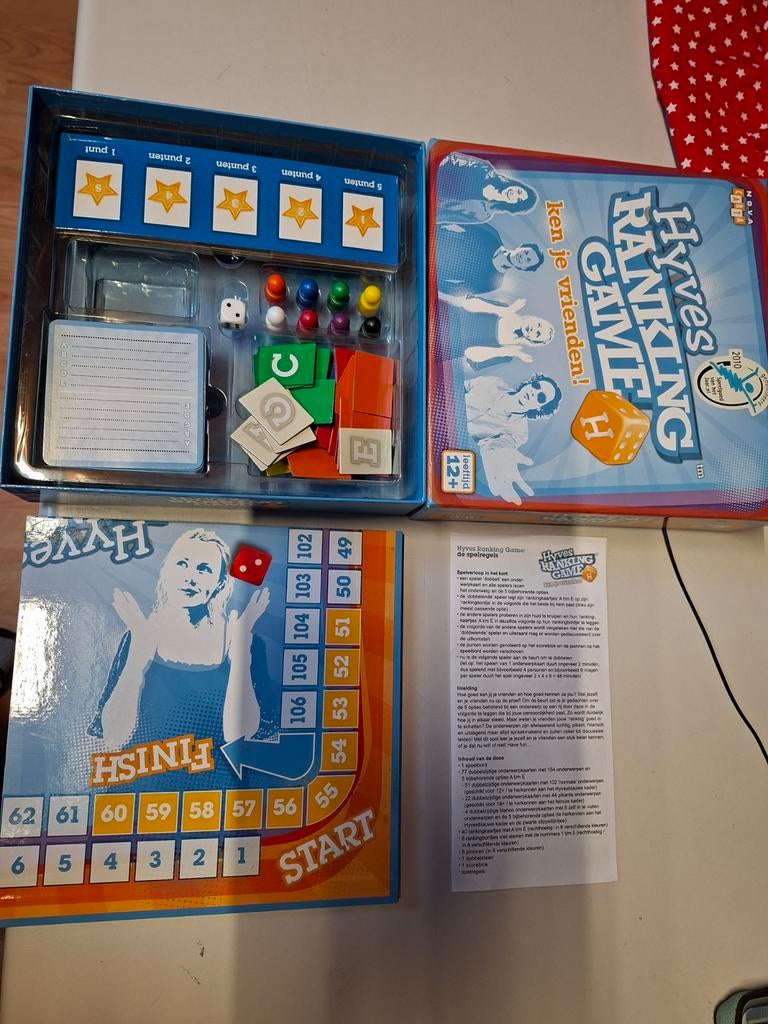 hyves ranking game, Hobby en Vrije tijd, Gezelschapsspellen | Bordspellen, Ophalen