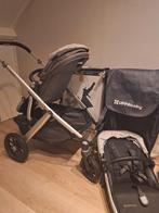Zeer complete duo Uppababy vista 2 duowagen, Kinderen en Baby's, Zo goed als nieuw, Combiwagen, Verstelbare duwstang, Ophalen