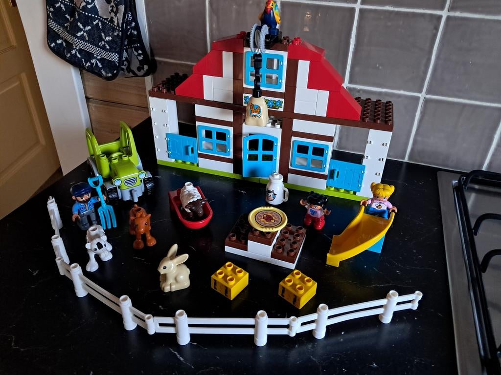 Duplo 10869 Boerderij, Ophalen of Verzenden, Zo goed als nieuw, Duplo
