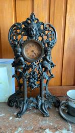 Bronzen foto lijsten en 1 met klok, Antiek en Kunst, Ophalen of Verzenden, Rechthoekig, Minder dan 50 cm