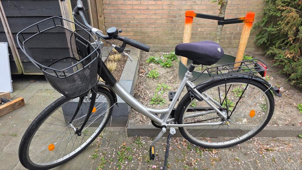 prima damesfiets/stations fiets/ studentenfiets, Fietsen en Brommers, Ophalen, Gebruikt, Overige merken