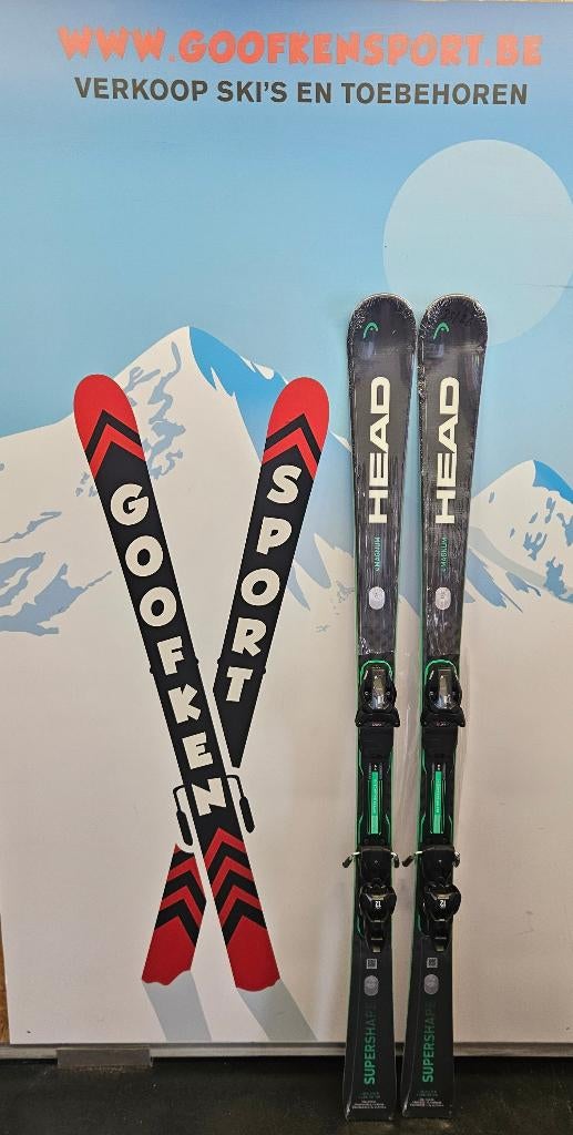 PROMO HEAD SUPERSHAPE MAGNUM+SPEED 25/26 550€ NIEUW, Sport en Fitness, Skiën en Langlaufen, 160 tot 180 cm, Nieuw, Ophalen of Verzenden